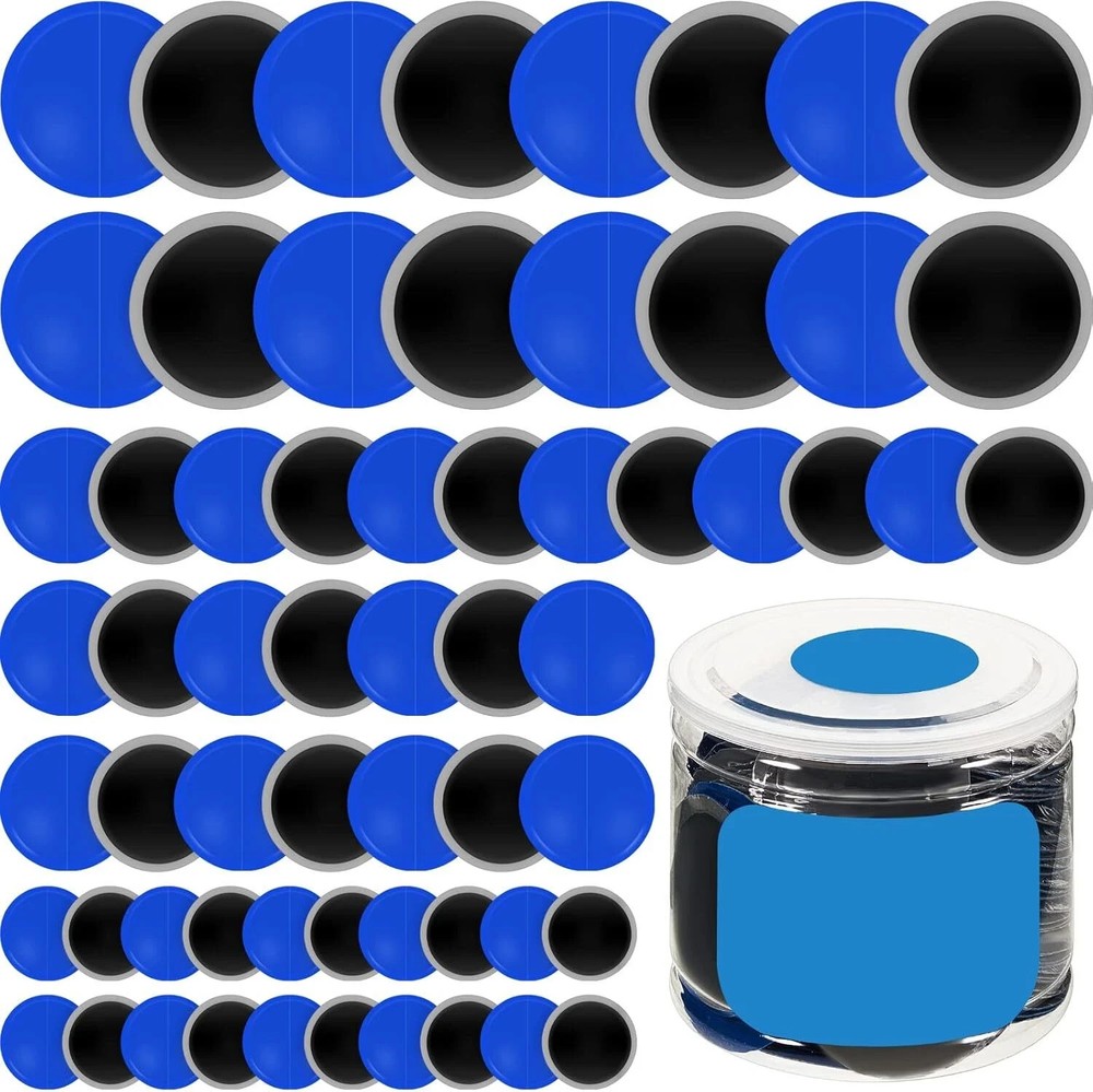 90-Piece Tallew Tire Repair Patch Kit for Auto and Tube Punctures