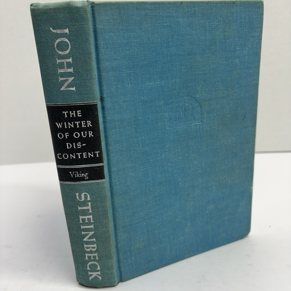 The Winter of Our Discontent John Steinbeck 1961 Viking Press 1st Edition. No DJ