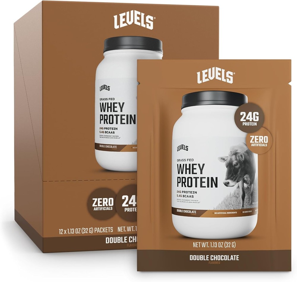 Grass Fed Whey Protein Powder 12 Servings No Artificial Flavors or Additives