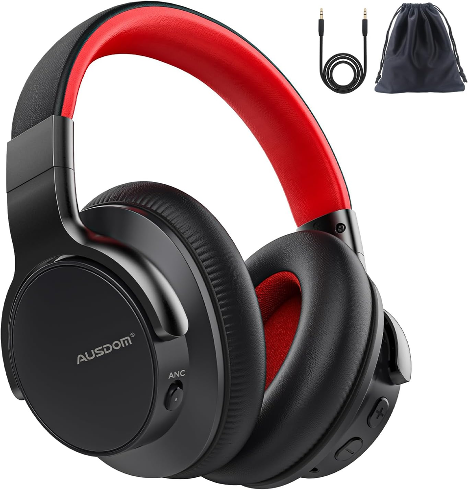 E7 Active Noise Cancelling Headphones Wireless Bluetooth ANC over Ear Headphone