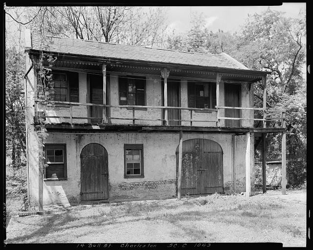 Charleston South Carolina William Blacklock House 1937 Historic House