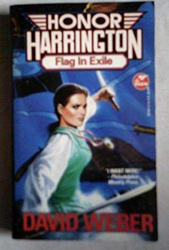 Flag in Exile (Honor Harrington - Paperback, by David Weber - Very Good x