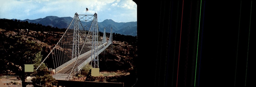 Royal Gorge Bridge, Cañon City, Colorado Postcard