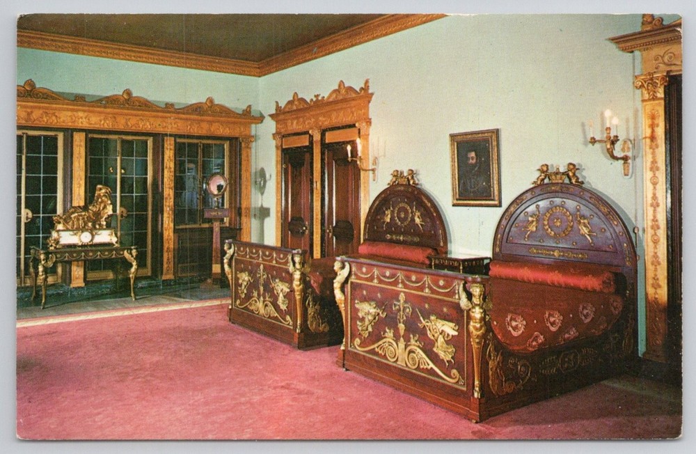 Vintage Ringling Residence Sarasota FL John Ringling Napoleon III Bedroom