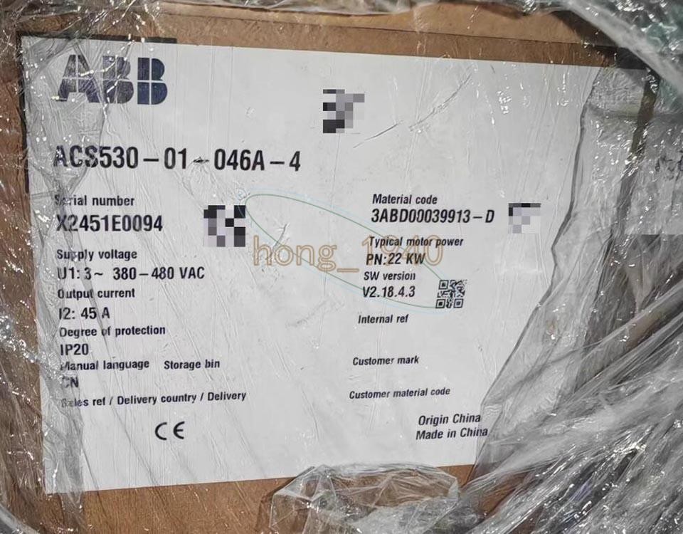 One New Abb Inverter Acs530-01-046A-4 22Kw