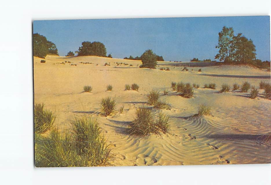 Postcard Desert Panorama Maine USA North America