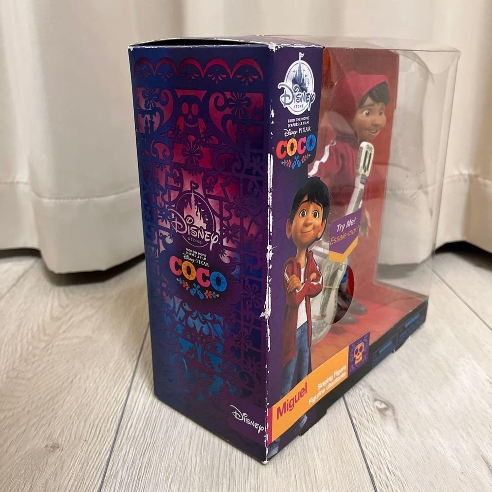 Disney Coco Remember Me Singing Doll Miguel & Hector Set of 2 w/Box Unused Japan