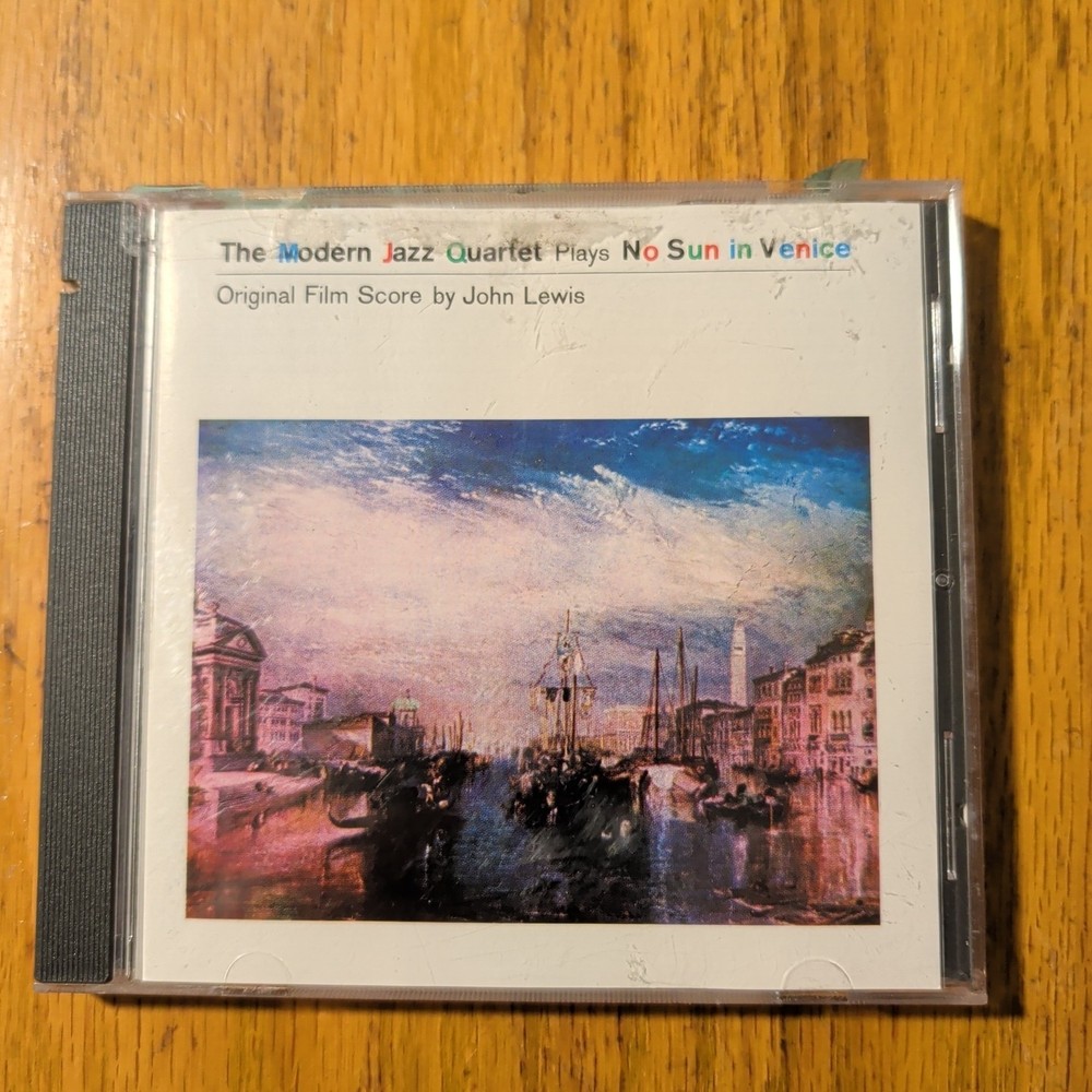 No Sun in Venice The Modern Jazz Quartet audio CD