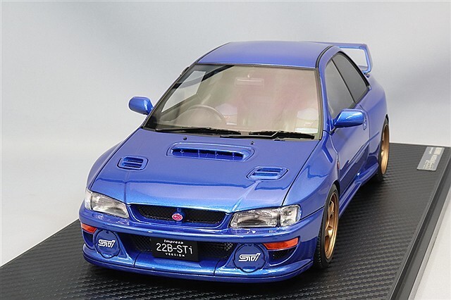 1/18 IG ignition Subaru Impreza 22B-STi Ver. GC8 modified OZ Chronotype IG3668