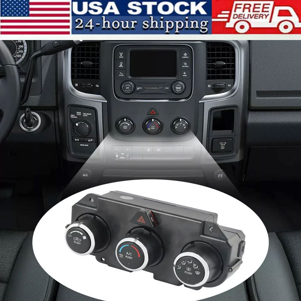 AC Heater Control Unit P68105021 for 2013-2018 Dodge Ram 1500 2500 3500-image