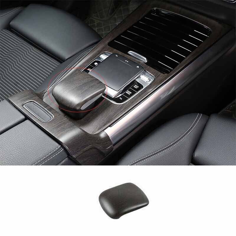 Oak Grain Console Gear Car Central For Benz GLA W156 2020~2022 Shift Knob Cover