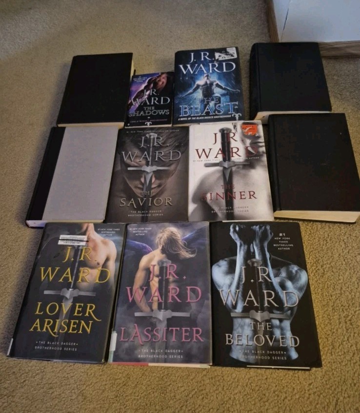 The Black Dagger Brotherhood By J.r. Ward Lot Of 11 Books
