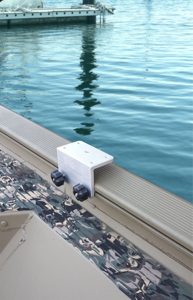 Brocraft Universal 90 Degree Boat Gunnel Track System Bracket Versatrack
