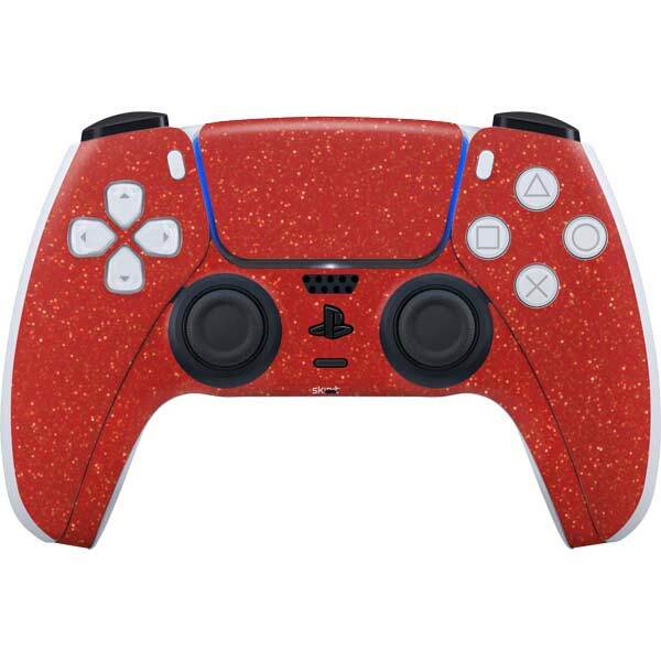 Glitter PS5 Controller Skin - Diamond Red Glitter