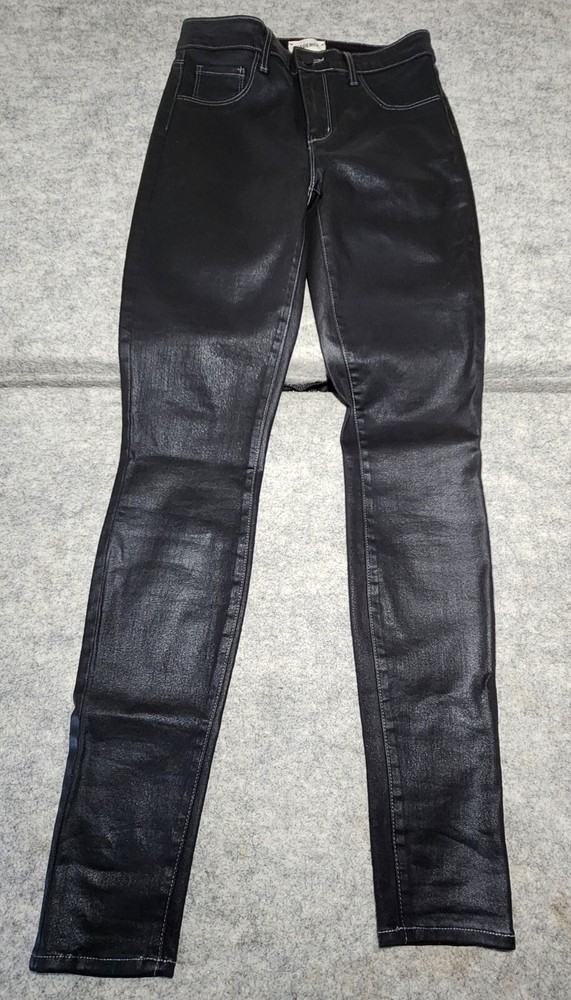 L'Agence Jeans Womens 29 Marguerite High Rise Skinny Black Stretch