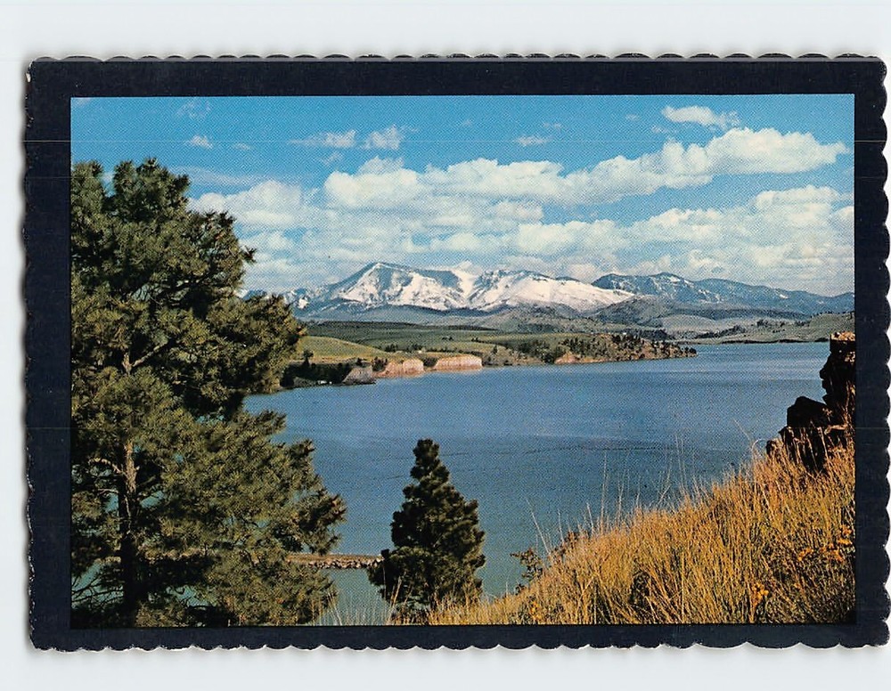Postcard Holter Lake Montana USA