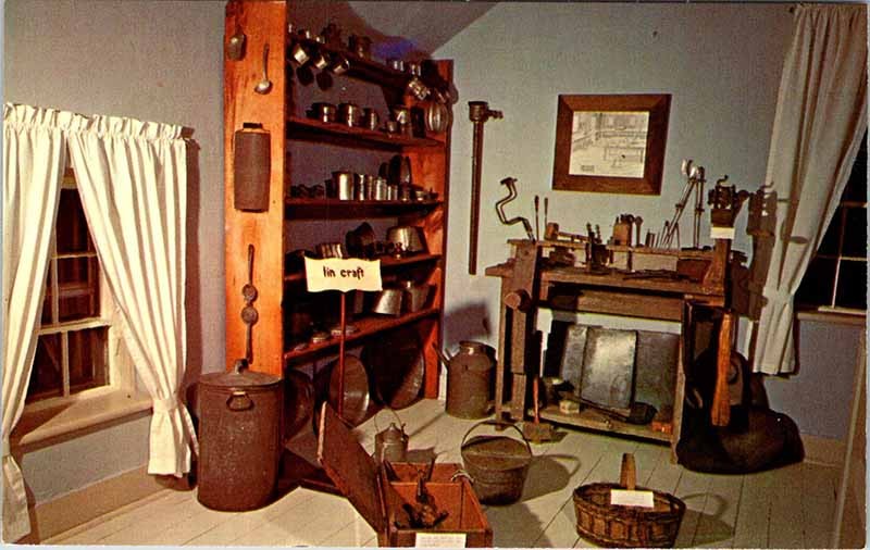 Postcard MUSEUM SCENE Amana Iowa IA m/09 AN8282