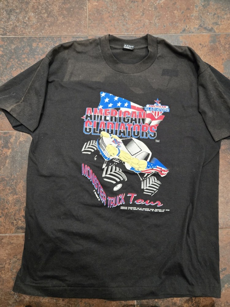 American Gladiators Monster Truck Tour T Shirt