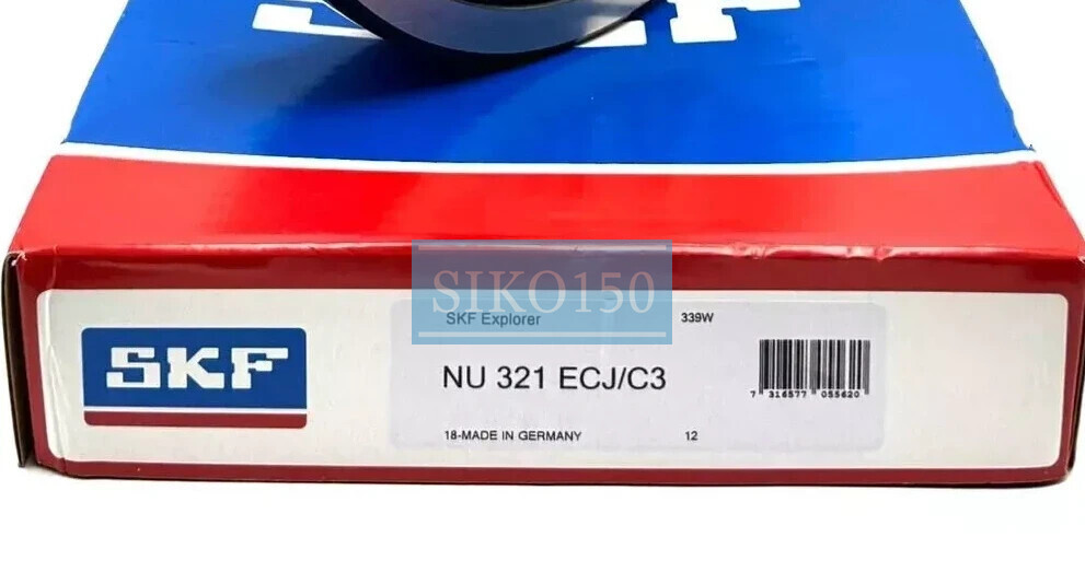 1PC NEW SKF NU 321 ECJ/C3 single row cylindrical roller bearing #SK