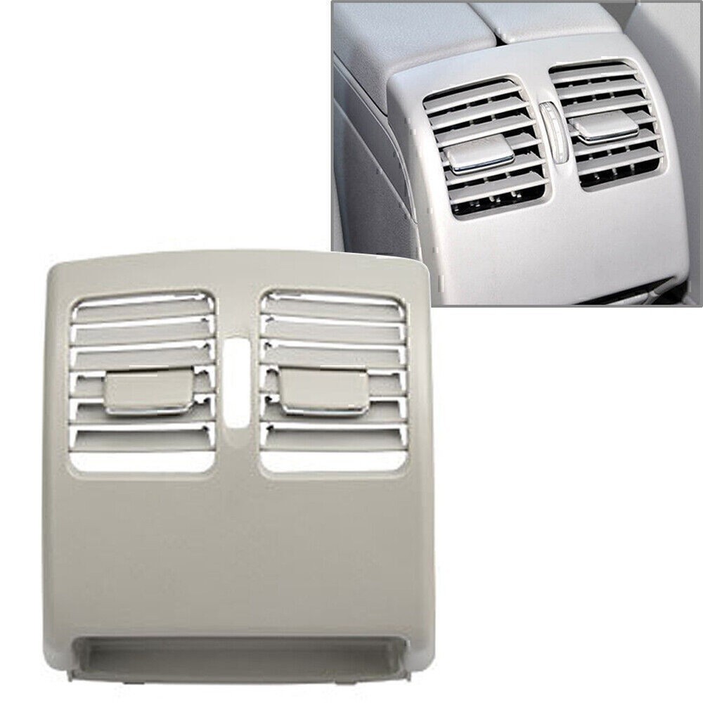 New Grey Rear Center Console Air Outlet Vent Grille Cover For Mercedes W204 W207