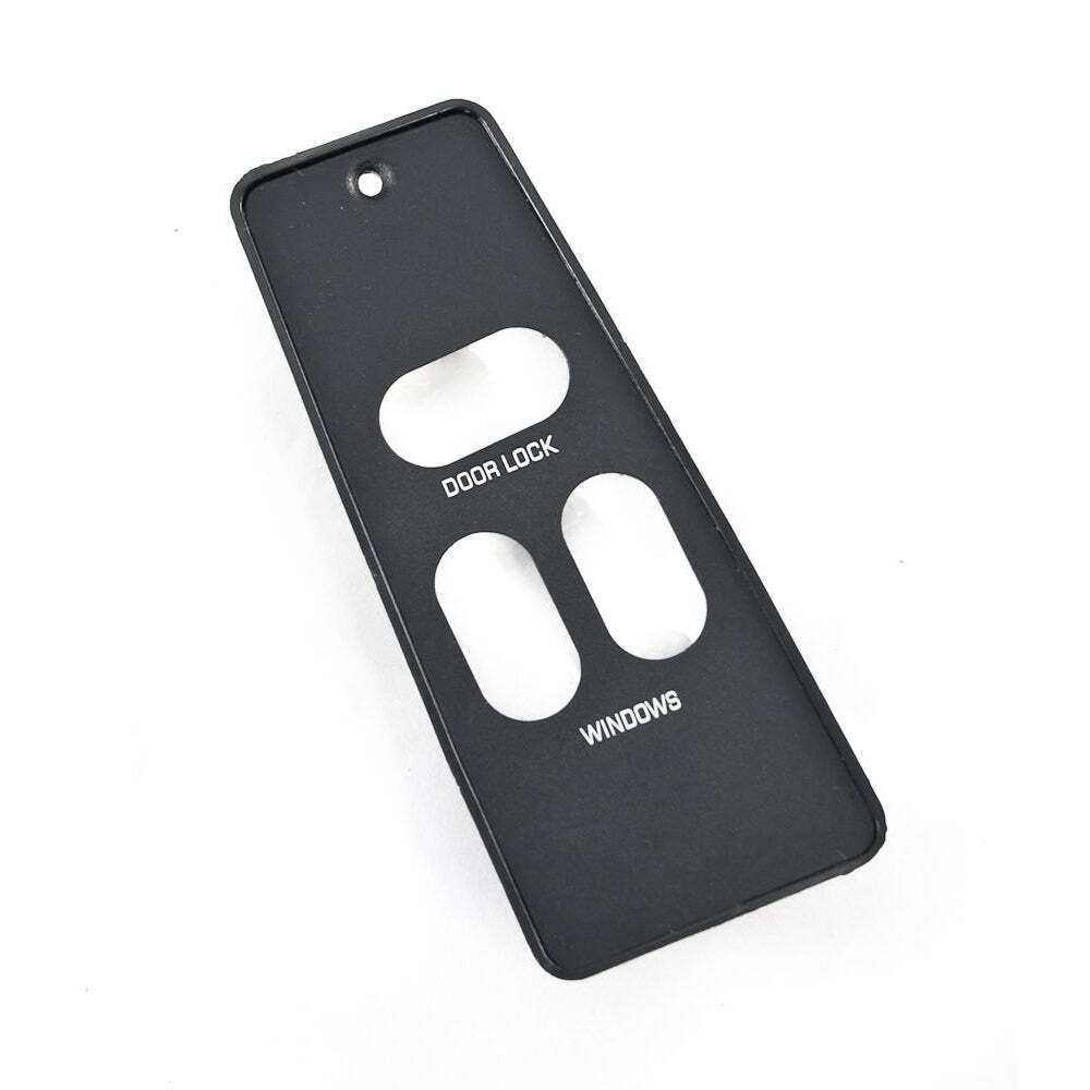 1987-1993 Mustang Coupe Hatchback Driver Side Door Lock Switch Plate