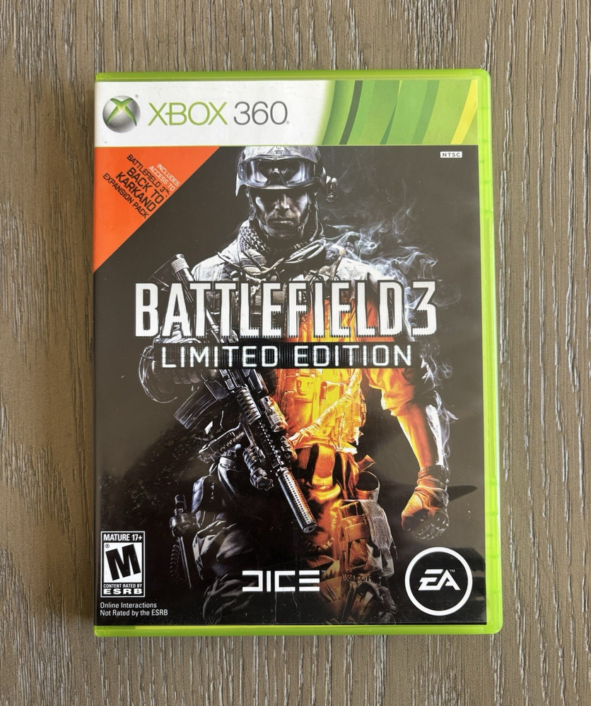 Electronic Arts Battlefield 3 Limited Edition Xbox 360 Shooter M NTSC-U/C 2011