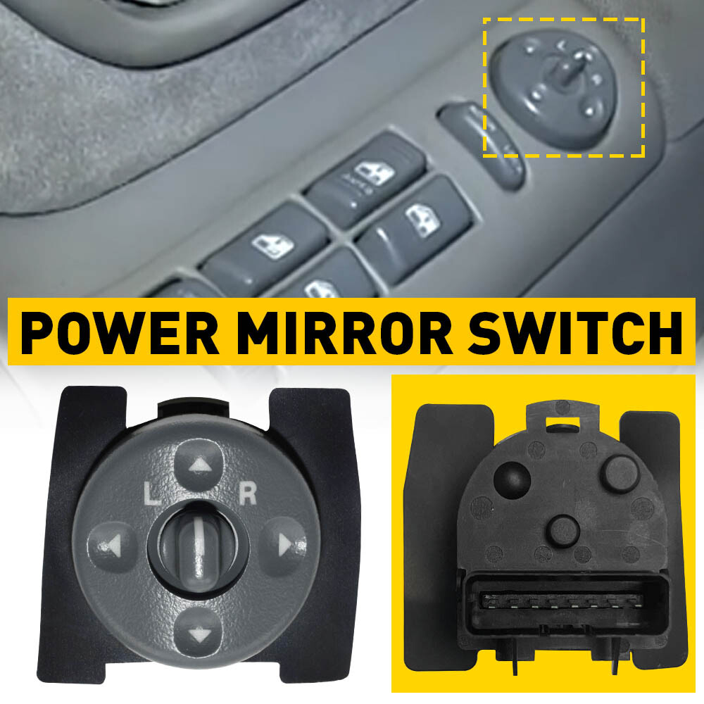 New Power Switch Control Mirror Driver Side Chevy For Gmc Tahoe Astro C/K 901000