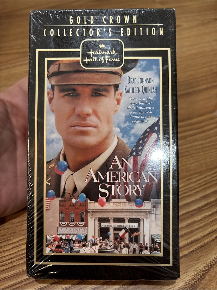 Gold Crown Collectors Edition An American Story Hallmark Hall Of Fame VHS—SEALED