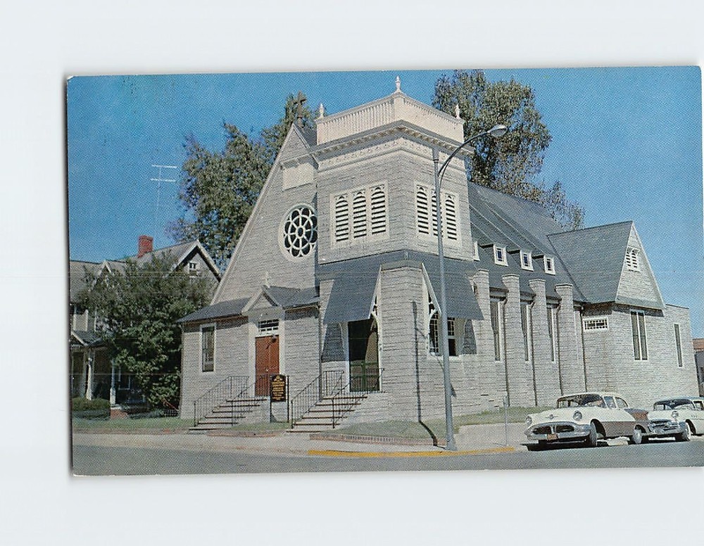 Postcard St. Francis de Sales Catholic Church Salisbury Maryland USA
