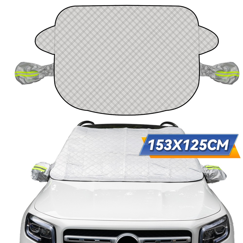 Winter Windshield Cover for Cars, Trucks & MPVs – Blocks Sun, Rain, Snow & Ice