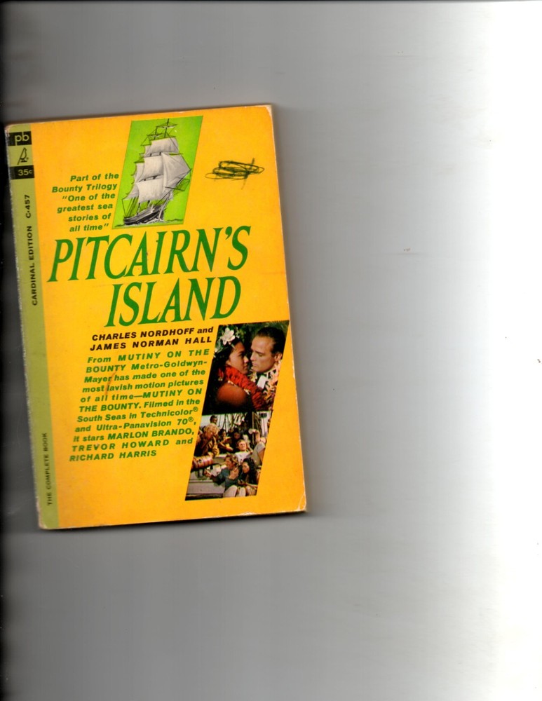 Pitcairn's Island by Charles Nordhoff and James Norman Hall (1962, Mass Market)