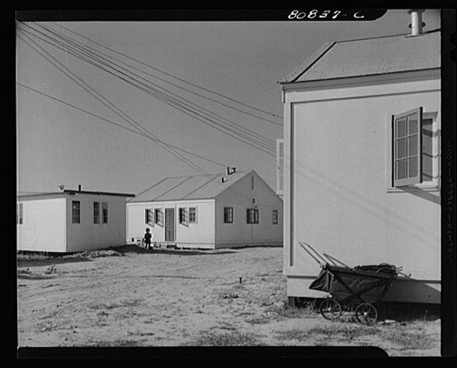 Photo:Hartford Connecticut 1930s Defense Housing Project FSA Homes