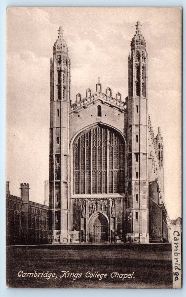 King's College Chapel CAMBRIDGE UK Postcard