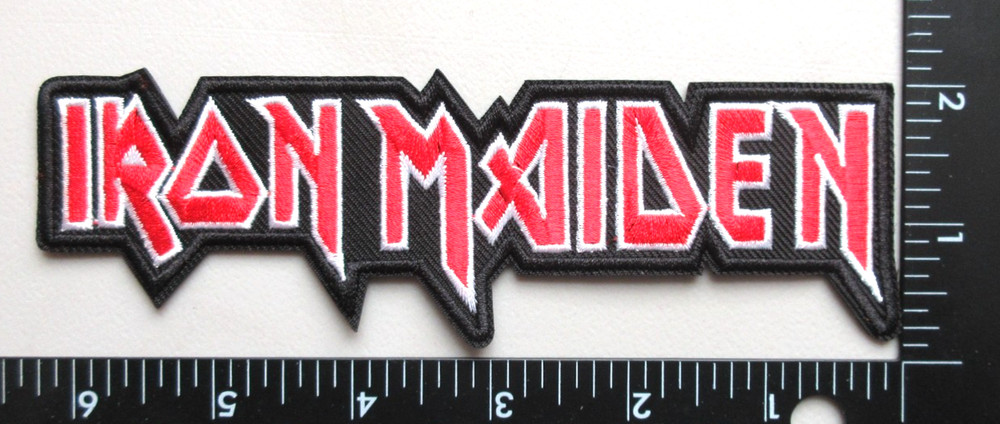 🔥Iron Maiden Metal Band Music Battle Vest Jacket Embroidered Iron On Patch