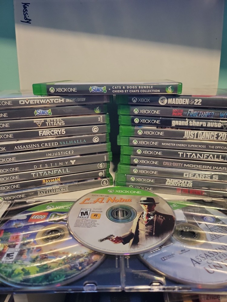 Xbox One Game Lot of 24 Games All Tested Working Good Condition