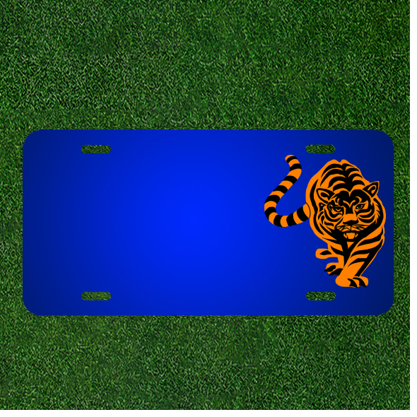 Custom Personalized Car License Plate With Add Names To Cheetah Tiger Design NEW