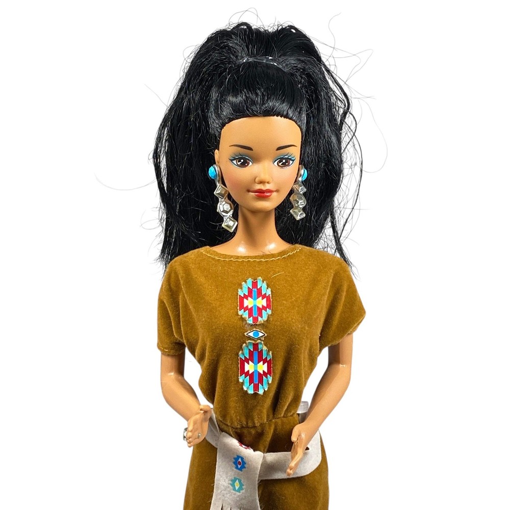1993 Dolls of the World Native American Barbie #1753 Doll