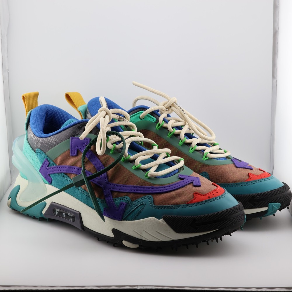 READ Off-White Off White ODSY-2000 Blue Teal OMIA190F22FAB001-6037 IT 44 US 11