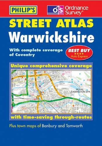 Philip's Street Atlas Warwickshire (OS / Philip's Street Atlases) Paperback Book