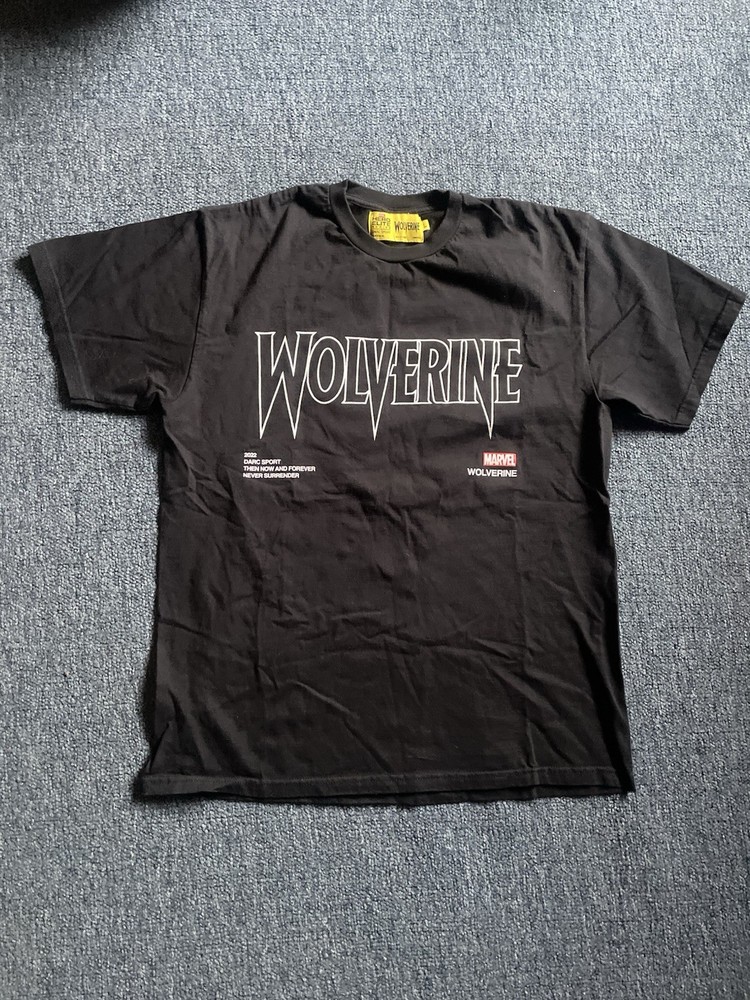 Marvel Hero Elite Series Darc Sport Wolverine T Shirt Wolves Club Mens Sz Large