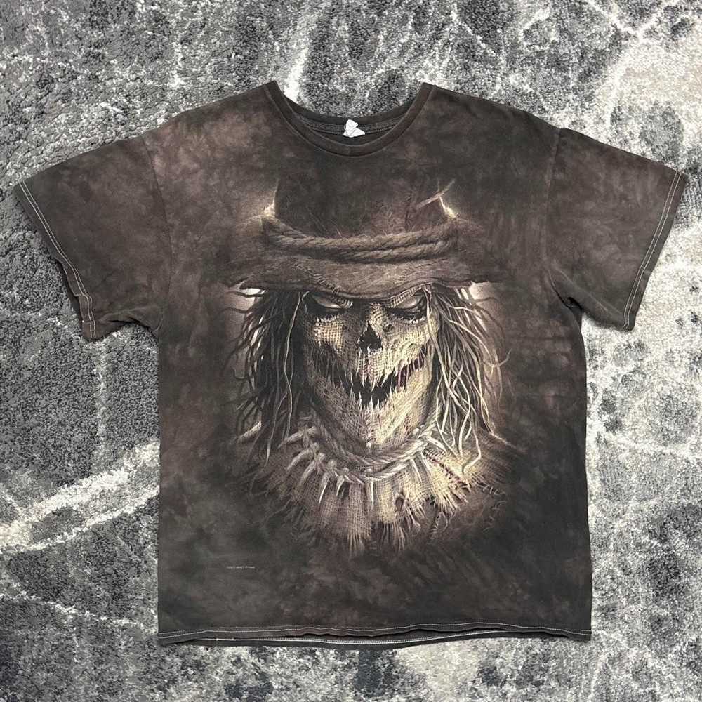 Haunted Mound Scarecrow Shirt Mens Large Sematary Ghost Mountain Ryman Mountain