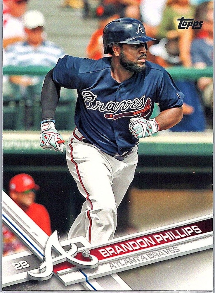 2017 Topps #521 Brandon Phillips Atlanta Braves
