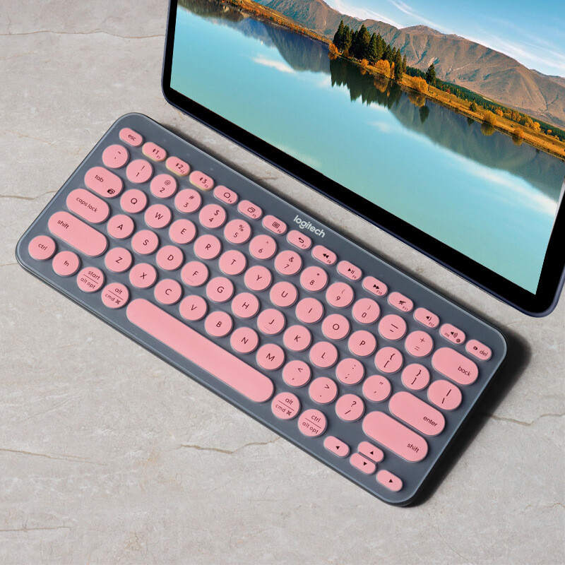 Color Silicone keyboard Skin Protector For Logitech K380