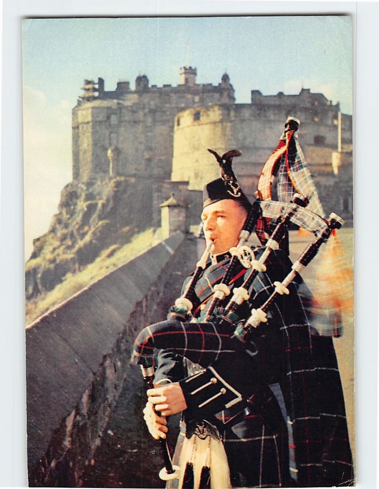 Postcard Edinburgh Castle Edinburgh Scotland