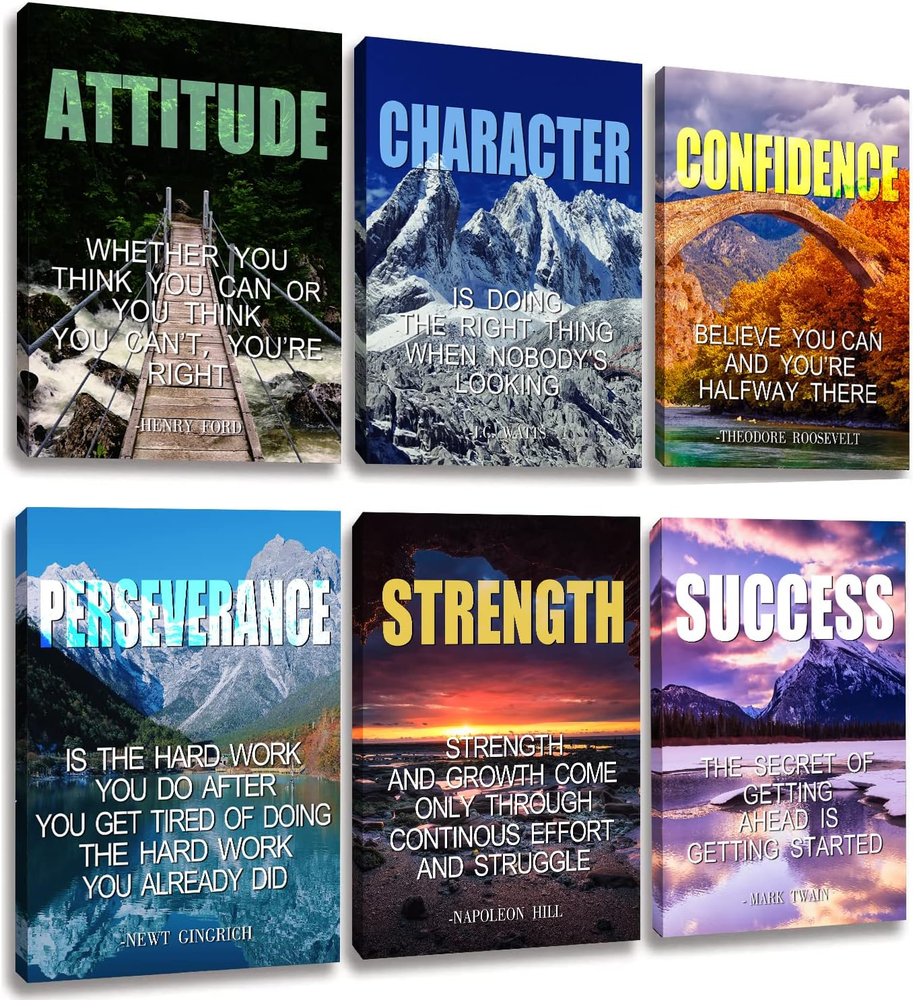 Landscape Canvas Wall Art，Motivational Wall Art Decoration Painting .Suitable Fo