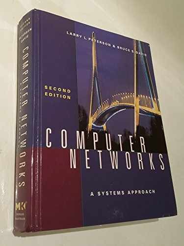 Computer Networks: A Systems - Hardcover, by Peterson Larry L.; - Very Good j