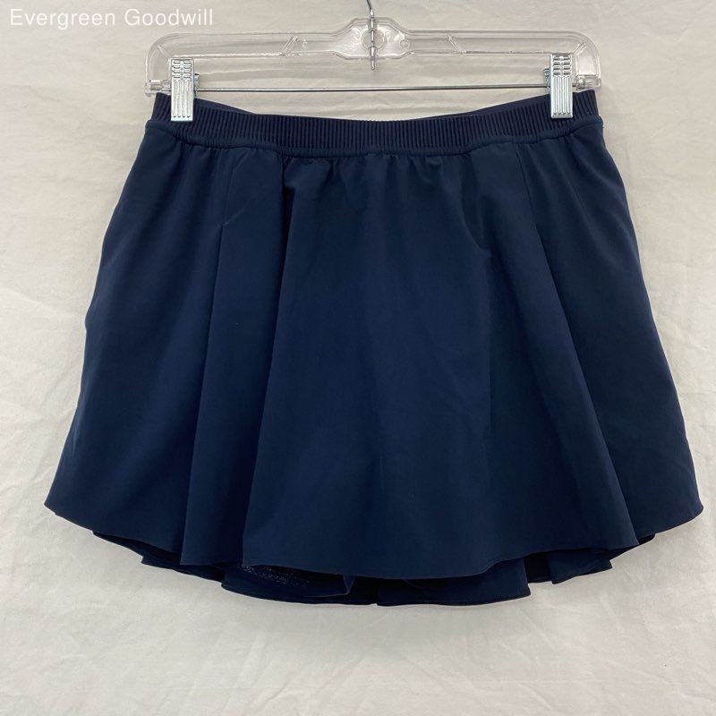 Lululemon Women's Blue Elastic Waist Pull-On Athletic Skirt Size 8