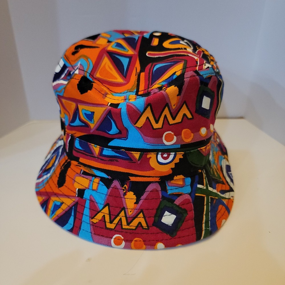 KBETHOS Retro Hip Hop Graffiti Fresh Prince 80s 90s Bucket Hat One Size-image
