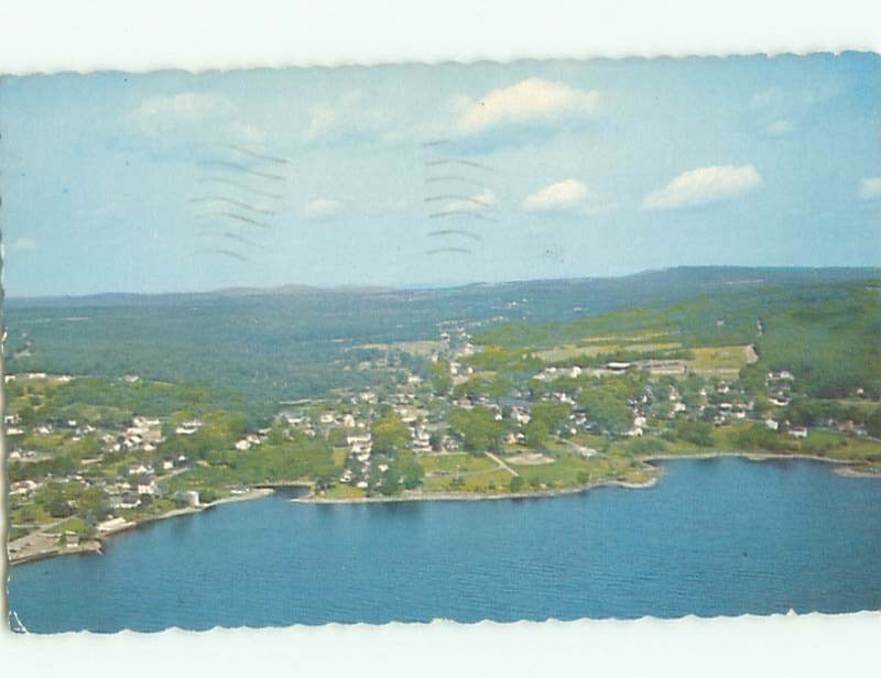 Pre-1980 AERIAL VIEW OF TOWN Seasport Maine ME : make an offer n3288