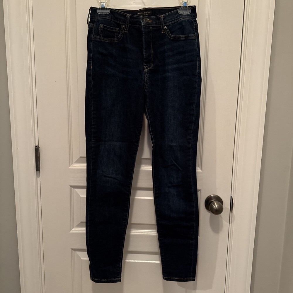 banana republic High Rise Skinny Jeans Size 27